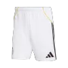 Real Madrid Home Soccer Shorts 25/26 White - bestfootballkits