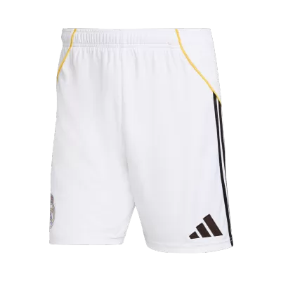 Real Madrid Home Soccer Shorts 25/26 White - bestfootballkits