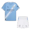 Manchester City Home Soccer Jersey Kit(Jersey+Shorts) 2025/26 Blue - bestfootballkits