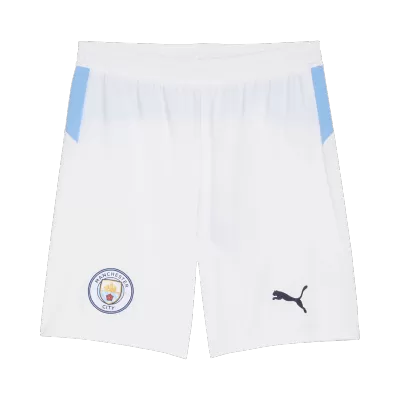 Manchester City Home Soccer Shorts 25/26 White - bestfootballkits