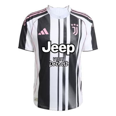 Authentic Juventus Home Soccer Jersey 2025/26 Black&White - bestfootballkits