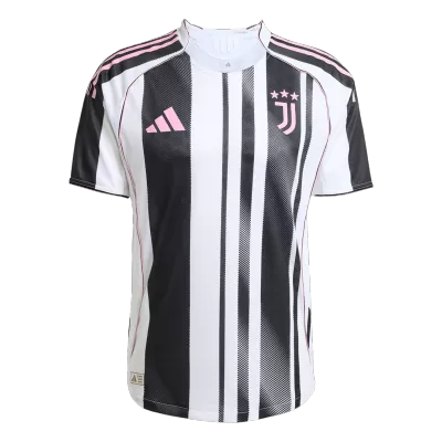 Authentic Juventus Home Soccer Jersey 2025/26 Black&White - bestfootballkits