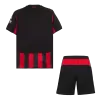 AC Milan Home Soccer Jersey Kit(Jersey+Shorts) 2025/26 Red&Black - bestfootballkits