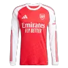 Arsenal Home Long Sleeve Soccer Jersey 2025/26 Red - bestfootballkits