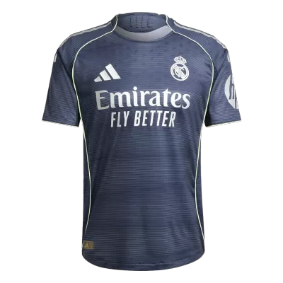 Authentic Real Madrid Away Soccer Jersey 2025/26 Navy - bestfootballkits