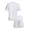 Kid's Real Madrid Home Soccer Jersey Kit(Jersey+Shorts) 2025/26 White - bestfootballkits