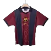 Retro 2000/01 Barcelona X CJ Home Soccer Jersey Red&Blue - bestfootballkits