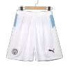 Manchester City Home Soccer Shorts 25/26 White - bestfootballkits