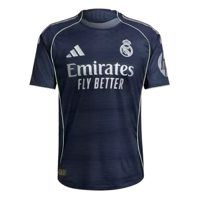 Authentic Real Madrid Away Soccer Jersey 2025/26 Navy - bestfootballkits
