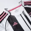Kid's Juventus Home Soccer Jersey Kit(Jersey+Shorts) 2025/26 Black&White - bestfootballkits