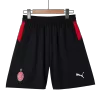 AC Milan Home Soccer Shorts 25/26 Black - bestfootballkits