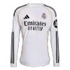 Real Madrid Home Long Sleeve Soccer Jersey 2025/26 White - bestfootballkits