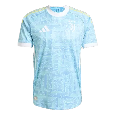 Authentic Juventus Away Soccer Jersey 2025/26 Blue - bestfootballkits