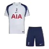 Tottenham Hotspur Home Soccer Jersey Kit(Jersey+Shorts) 2025/26 White - bestfootballkits