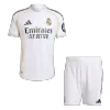 Authentic Real Madrid Home Soccer Jersey Kit(Jersey+Shorts) 2025/26 White - bestfootballkits