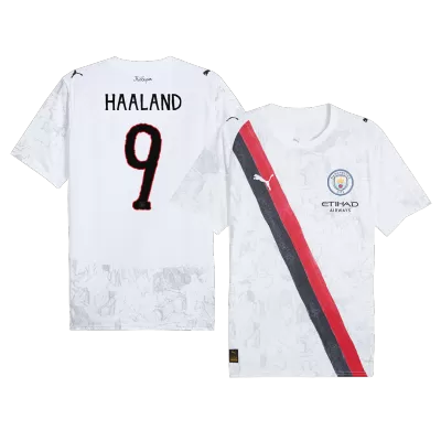 HAALAND #9 Manchester City KidSuper Soccer Jersey 2025/26 White - Club World Cup - bestfootballkits