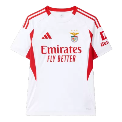 Benfica Third Away Soccer Jersey 2025/26 White - bestfootballkits