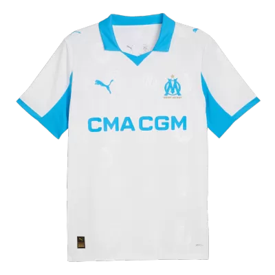 Marseille Home Soccer Jersey 25/26 White - bestfootballkits