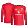 Manchester United Home Long Sleeve Soccer Jersey 2025/26 Red - bestfootballkits