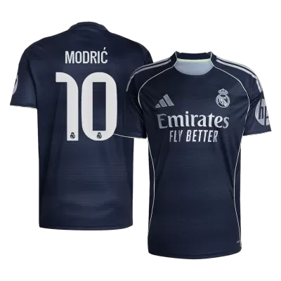MODRIĆ #10 Real Madrid Away Soccer Jersey 2025/26 Navy - bestfootballkits