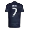 VINI JR. #7 Real Madrid Away Soccer Jersey 2025/26 Navy - bestfootballkits