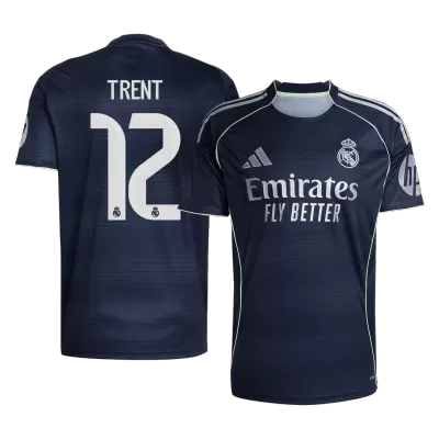 TRENT #12 Real Madrid Away Soccer Jersey 2025/26 Navy - bestfootballkits