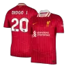 DIOGO J. #20 Liverpool Home Soccer Jersey 2024/25 Red - bestfootballkits