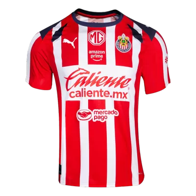 Chivas Home Soccer Jersey 2025/26 Red&White - bestfootballkits