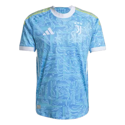 Authentic Juventus Away Soccer Jersey 2025/26 Blue - bestfootballkits