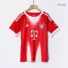 Kid's Bayern Munich Home Soccer Jersey Kit(Jersey+Shorts) 2025/26 Red - bestfootballkits