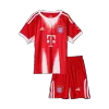 Kid's Bayern Munich Home Soccer Jersey Kit(Jersey+Shorts) 2025/26 Red - bestfootballkits