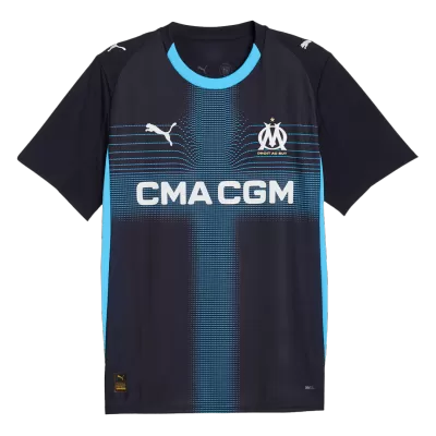 Marseille Away Soccer Jersey 25/26 Navy - bestfootballkits