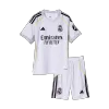 Kid's Real Madrid Home Soccer Jersey Kit(Jersey+Shorts) 2025/26 White - bestfootballkits