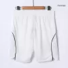 Authentic Manchester United Home Soccer Shorts 25/26 White - bestfootballkits