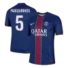 MARQUINHOS #5 Authentic PSG Home Soccer Jersey 2025/26 Navy - bestfootballkits