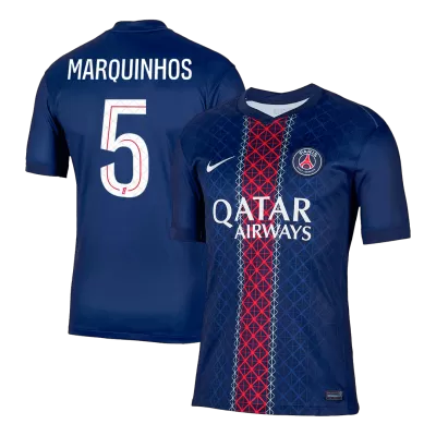 MARQUINHOS #5 PSG Home Soccer Jersey 2025/26 Navy - bestfootballkits