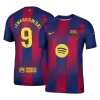 LEWANDOWSKI #9 Authentic Barcelona Home Soccer Jersey 2025/26 Red&Blue - bestfootballkits