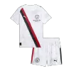 Kid's Manchester City KidSuper Soccer Jersey Kit(Jersey+Shorts) 2025/26 White - Club World Cup - bestfootballkits