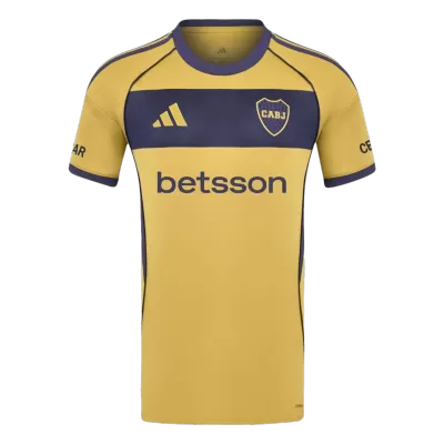 Boca Juniors Away Soccer Jersey 2025/26 Yellow - bestfootballkits
