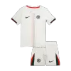 Kid's Chelsea Away Soccer Jersey Kit(Jersey+Shorts) 2025/26 White - bestfootballkits
