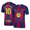 LAMINE YAMAL #10 Authentic Barcelona Home Soccer Jersey 2025/26 Red&Blue - bestfootballkits