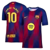 LAMINE YAMAL #10 Barcelona Home Soccer Jersey 2025/26 Red&Blue - bestfootballkits