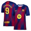 LEWANDOWSKI #9 Barcelona Home Soccer Jersey 2025/26 Red&Blue - bestfootballkits