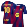 LAMINE YAMAL #10 Barcelona Home Soccer Jersey 2025/26 Red&Blue - UCL - bestfootballkits