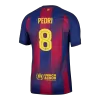 PEDRI #8 Authentic Barcelona Home Soccer Jersey 2025/26 Red&Blue - UCL - bestfootballkits