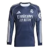 Real Madrid Away Long Sleeve Soccer Jersey 2025/26 Navy - bestfootballkits