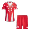Bayern Munich Home Soccer Jersey Kit(Jersey+Shorts) 2025/26 Red - bestfootballkits