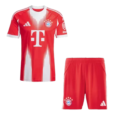 Bayern Munich Home Soccer Jersey Kit(Jersey+Shorts) 2025/26 Red - bestfootballkits
