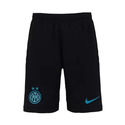 Inter Milan Home Soccer Shorts 2025/26 Black - bestfootballkits