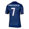 KVARATSKHELIA #7 PSG Home Soccer Jersey 2025/26 Navy - bestfootballkits